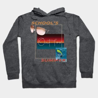 cute retro last day of school school's out for summer teacher Hoodie